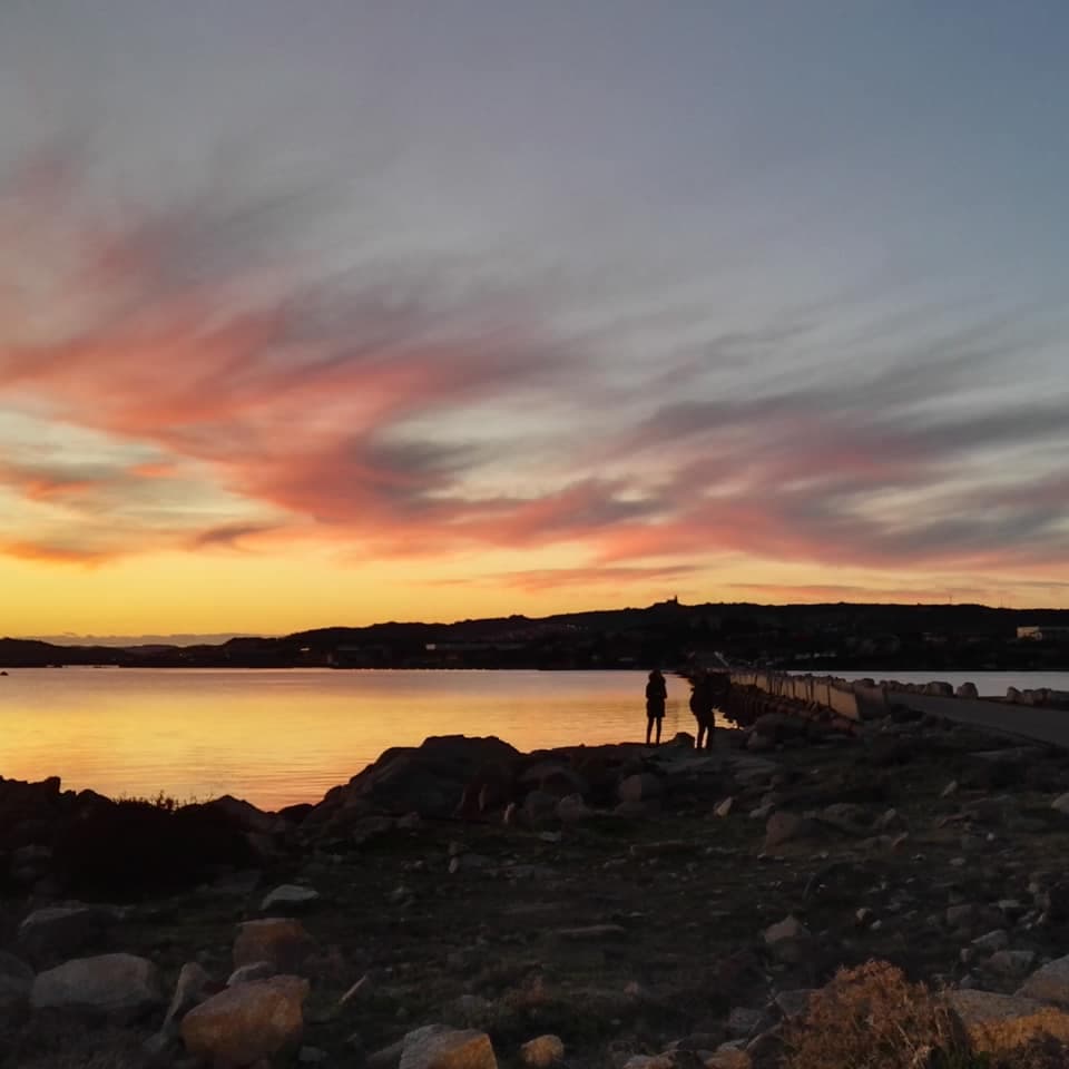 Sunset over Nido d'Aquila: A Private Show